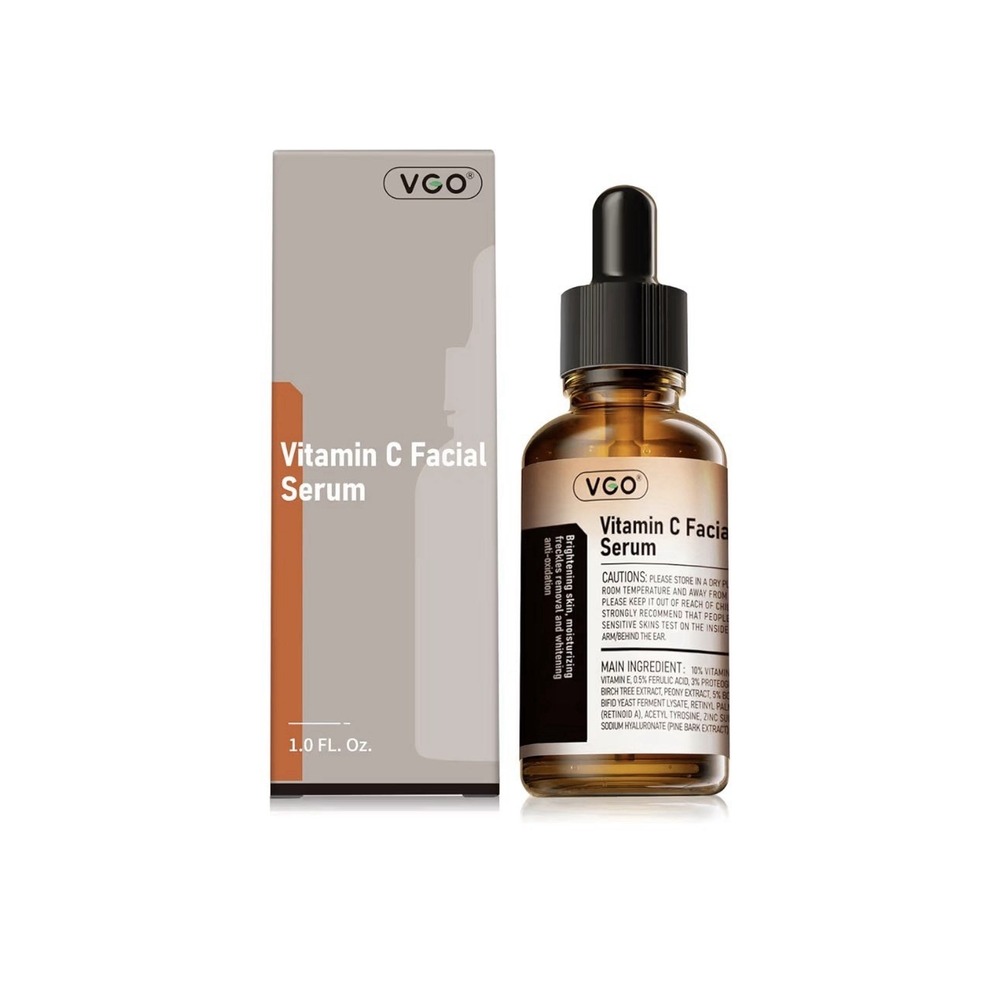KOEC Snail Mucin 92% Moisturizer Cream 50g 1.76oz+‎ VITAMIN C FACIAL SERUM 1.01O